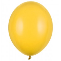 100 Balões Amarelo Mel...