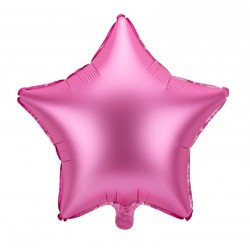 Balão Foil Estrela Rosa...
