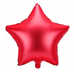 Balão Foil Estrela Vermelha...