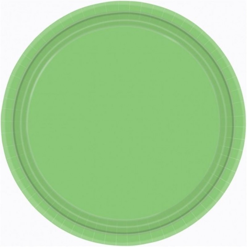Pratos Verde Kiwi