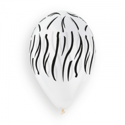 Balão Transparentes Zebra