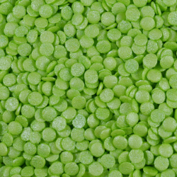 Confetis Disco Verdes 55 grs