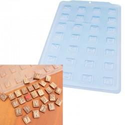 Molde Tablete Alfabeto Simples