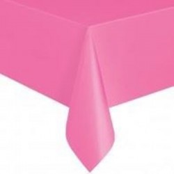 Toalha Plástico Hot Pink