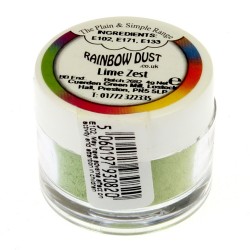 Pó comestível Rainbow Dust Lime Zest