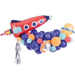 Grinalda Mix Balões Espaço...