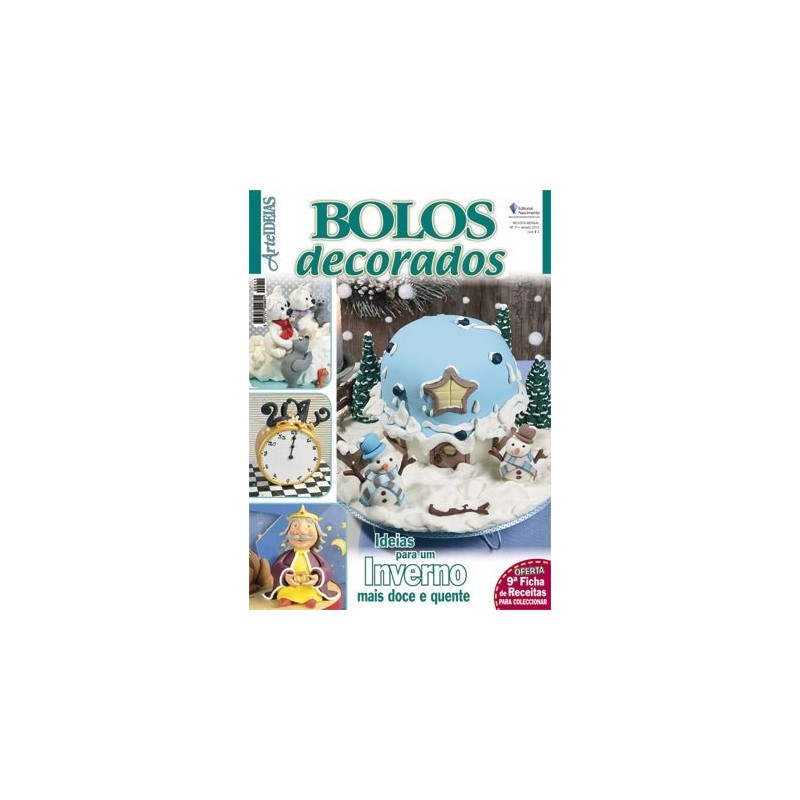Revista Bolos Decorados Nº11 Janeiro 2013