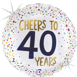 Balão Cheers To 40 Years