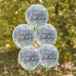 Balões Happy Birthday com...