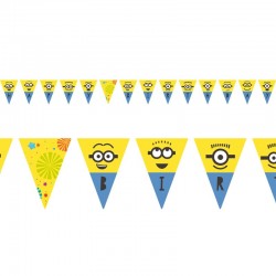 Banner Minions Happy Birthday