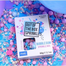 Mix Confetis Bubble Gum 60 grs