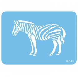 Stencil Zebra