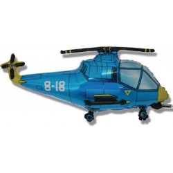 Balão Helicóptero Azul