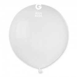 10 Balões Brancos 48 cms