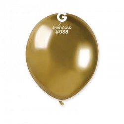 Balão Brilho Dourado 12 cms