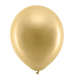 100 Balões Dourados 30 cms