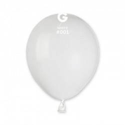 100 Balões Brancos 12 cms
