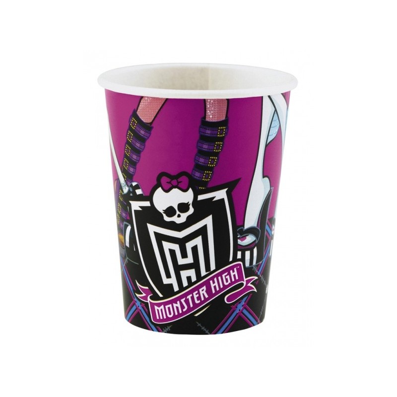 Pack 8 Copos Monster High