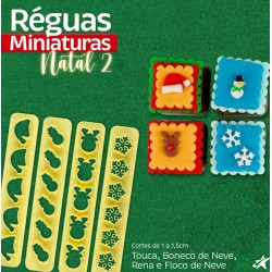 Kit Réguas Miniaturas Natal 2