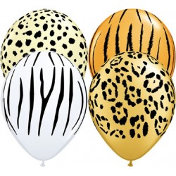 Conjunto de 4 Balões Selva/Safari