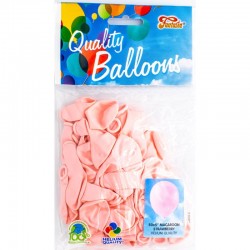 50 Balões Rosa 12.7 cms