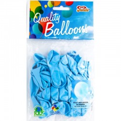 50 Balões Azuis 12.7 cms