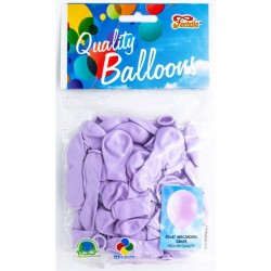 50 Balões Lilás 12.7 cms