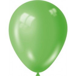 50 Balões Verdes 12 cms