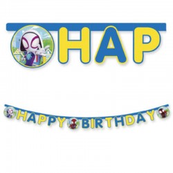 Banner Spidey Happy Birthday
