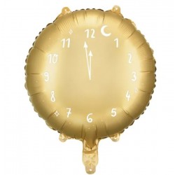 Balão Foil Relógio Dourado