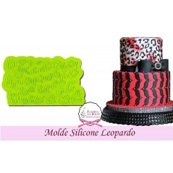 Molde Silicone Marvelous Molds Leopard 