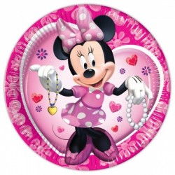 Prato Festa tema Minnie Mouse