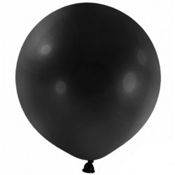 4 Balões Pretos 60 cms