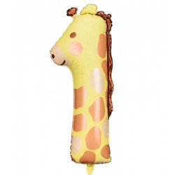 Balão Foil Nº1 Girafa