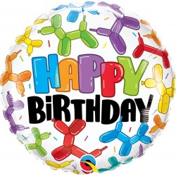 Balão Foil Happy Birthday...