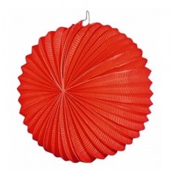 Balão de Papel Vermelho 25 cms
