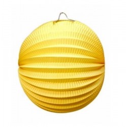 Balão de Papel Amarelo 25 cms