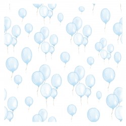 Guardanapos Balões Azuis