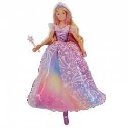 Balão Foil Barbie Princesa
