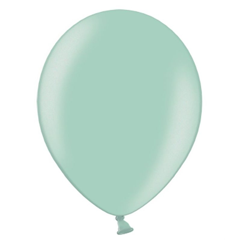 Balão 30 cms Verde Menta Brilho Preço Unidade