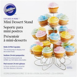 Stand 24 Mini Cup Cakes e Doces