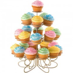 Stand 24 Mini Cup Cakes e Doces