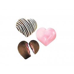 Molde de Doces e Chocolate Heart Truffle Wilton 