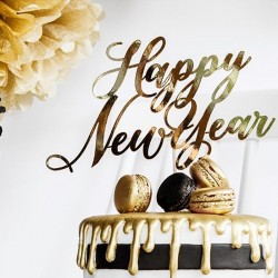Cake Topper Happy New Year