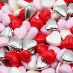 Confetis Corações 3D Amorosos
