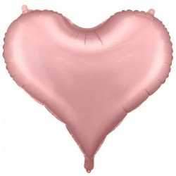 Balão Foil Coração Rosa