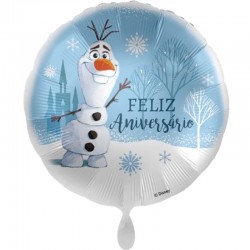 Balão Foil Olaf Feliz...