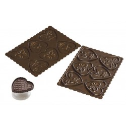 Kit de Cortador de Bolachas e Moldes para Chocolate e Doces Páscoa Encantadora