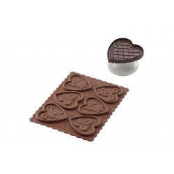Kit de Cortador de Bolachas e Moldes para Chocolate e Doces Páscoa Encantadora