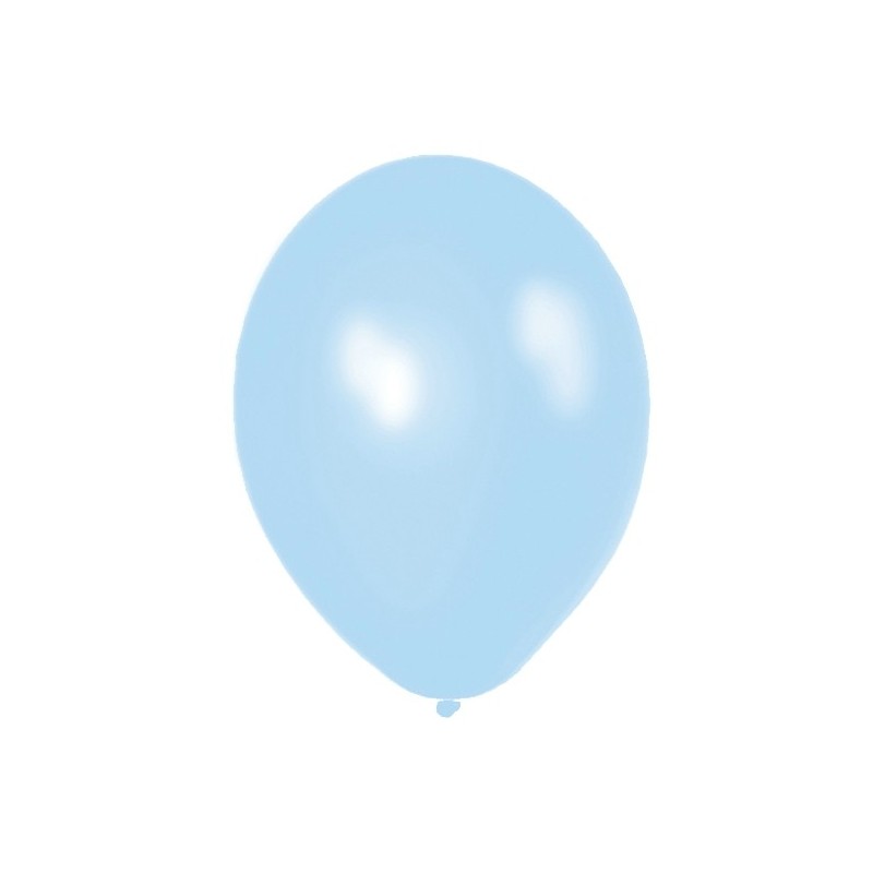 Balão Metálico Azul Gelo